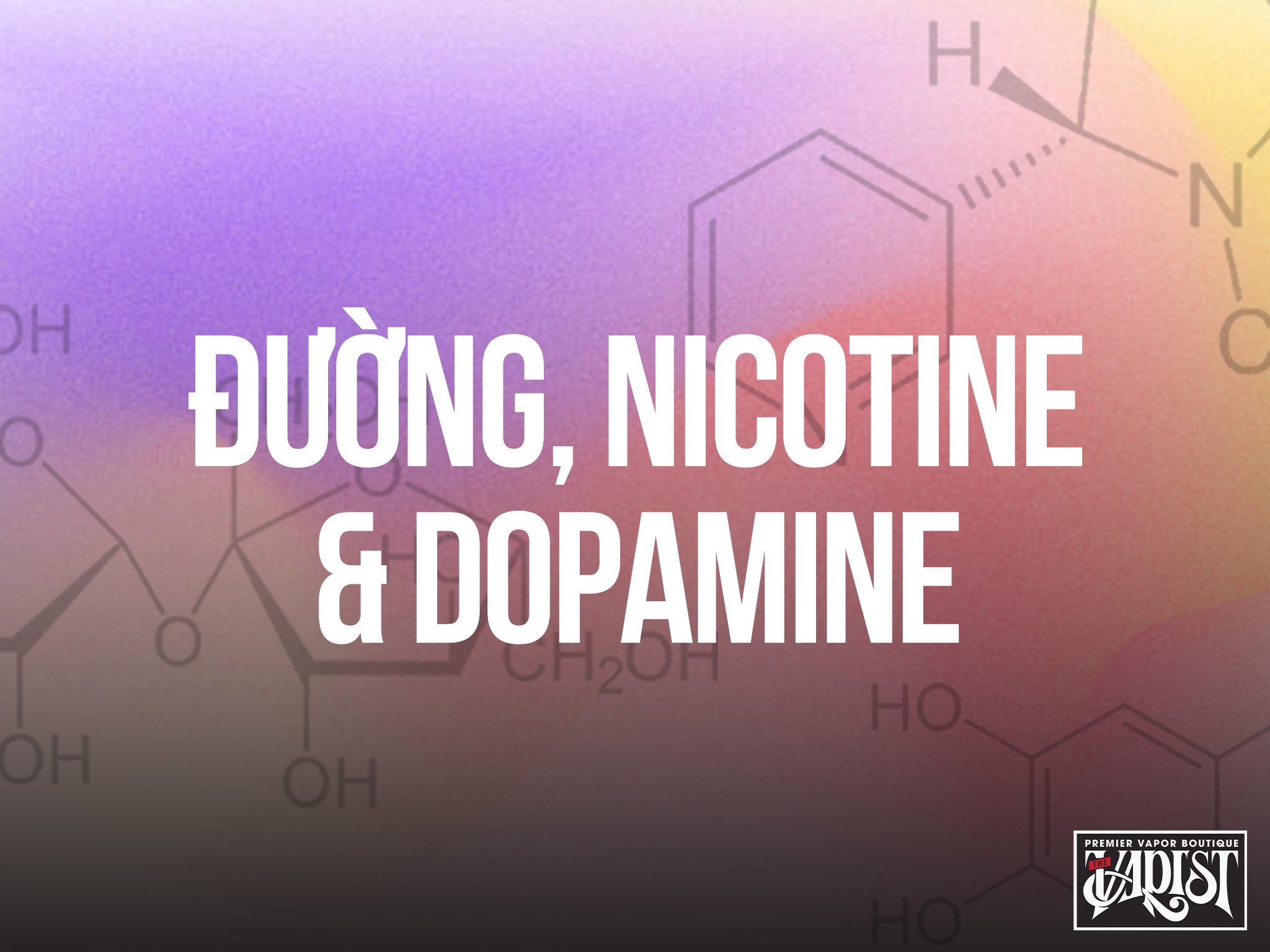 Đường, Nicotine và Dopamine